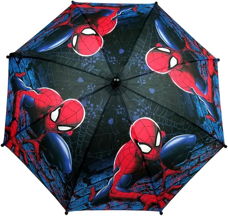 SPIDERMAN Kids Umbrella Black One Size - Image 1